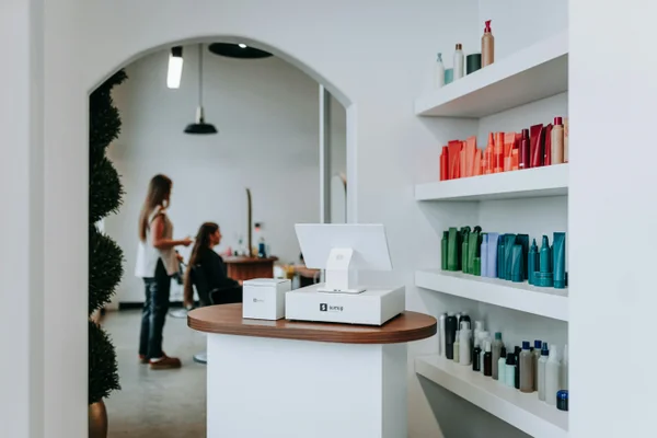 Super Cuts Unisex Saloon reception counter in Dharamshala